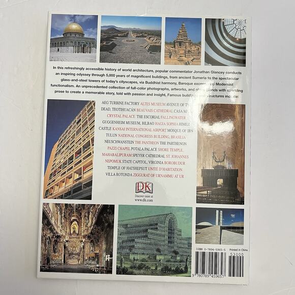 The Story of Architecture Hardcover By Jonathan Glancey Book - Picture 11 of 12